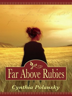 cover image of Far Above Rubies